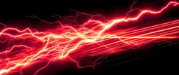 lightning and electricity streaming across composition left to right, behind is a bunch of stripes inspired by modern wrap graphics to convey speed