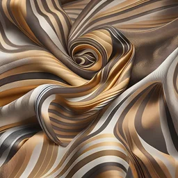 infinite pattern fabric tilabe, flat texture, silk, realistic photos, sinuous, with stripes, for dress, colors