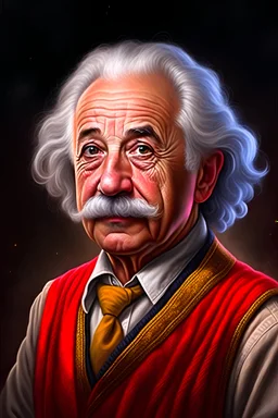 albert einstein as wonder woman , hd ultra