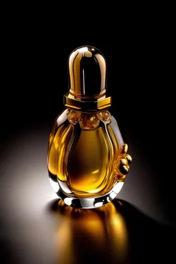perfume bottle shaped like a clenched fist