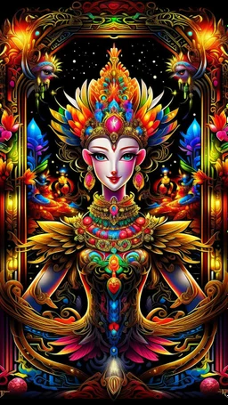 Centered, Ornate, Collectable Trading Card of lisa frank pattern fantasy character portrait of Crisp Digital Art, holiday nutcracker by Aleksi Briclot, T-Shirt Design, Black Background, Detailed Frame, Border, in SNES arcade game, ultra realistic, wide angle, intricate details, retro Nintendo bitmap pixel art, highly detailed by peter mohrbacher, wayne barlowe, , hajime sorayama aaron horkey, gaston bussiere, craig mullins