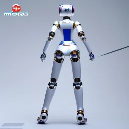 beautiful smooth realistic Japanese robogirl robot body, run, cat aye, extremely sharp detail, finely tuned detail, ultra high definition, 8 k, unreal engine 5, ultra sharp focus, accurate sword wings