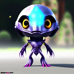 Unique adorable alien species