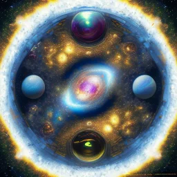 3d cosmos, galaxy Milky Way, jewel, precious stones, shiny, beautiful rich and destroyed planet, detailed yin and yang symbol, shiny, intricate, gorgeous, ultrafine detail, hyperrealism, trending on artstation, sharp focus, intricate details, highly detailed, by greg rutkowski, glowing, glitter, complementary colours