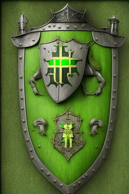 crusader holy light olive green dark medieval TambsTV knight coat of arms