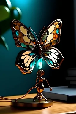 Butterfly desk lamp