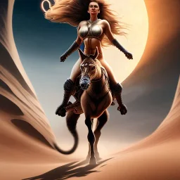 centered female centaur in dune landscape, swirl, power surge, underdark, Menzoberranzan,4k, Highly Detailed, perfect eyes, Digital Illustration, Cinematic Lighting, Realistic, Sharp Focus, Centered, Beautifully Lit, Bioluminescent by Stanley Artgerm Lau, totally green background, the greenest color, just green, no gradients