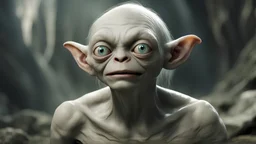 gollum but really good-looking