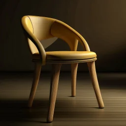 chair inspired by the rounded pasta concept