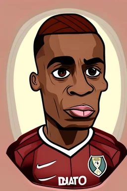 Mikael Antonio Footballer cartoon 2d