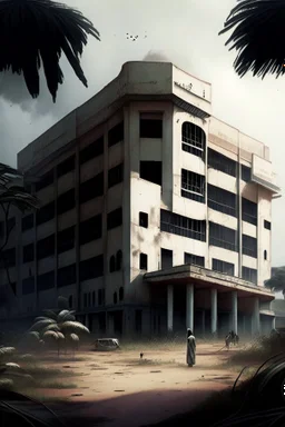 hospital uganda white dystopian rich