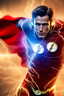 4K Ultra-HD -- The Flash/Superman hybrid --4k Ultra-HD--Hyper realistic--Cinema lighting