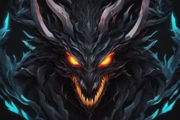 grendel in 8k solo leveling shadow artstyle, Crystal and Symbiote them, neon effect , dragon tattoos, close picture, full body, apocalypse, intricate details, highly detailed, high details, detailed portrait, masterpiece,ultra detailed, ultra quality