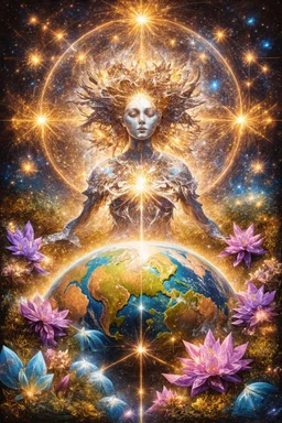Crystalized harmony of Earth and light
