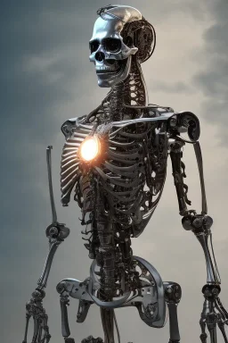 Brad Pitt terminator robot skeleton, 8k resolution, realistic, intricate, 8k resolution, high-quality, fine-detail, digital art, detailed matte, volumetric lighting, dynamic lighting, photorealistic