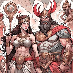 God and Goddess of War