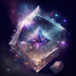 crystals cosmos stars magical