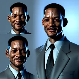 portrait, will smith from 'Men in Black', dynamic lighting, 8k, ultra detailed