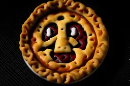 pi with a face