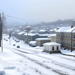 valley city snow