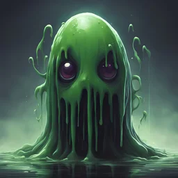 Slime monster sci-fi scary no face