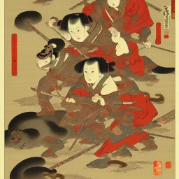  Ukiyo-e style,shogun