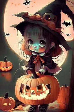 A cute halloween picture