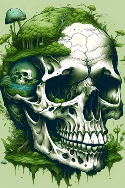 humid ecosystem skull