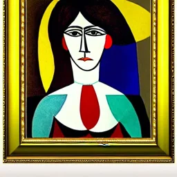 portrait of a woman picasso style