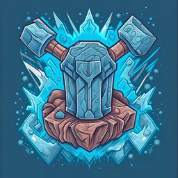 Mjolnir wokół niego pioruny