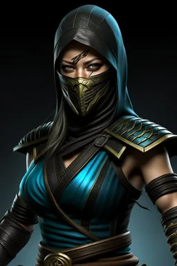 A ninja female Mortal Kombat character