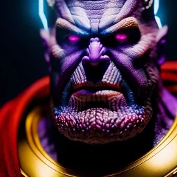 Ultra detailed fullbody Portrait in oil on canvas of Thanos fusion with Thor with Armor,intense stare,extremely detailed digital painting, extremely detailed face,crystal clear Big eyes, mystical colors ,perfectly centered image, perfect composition, rim light, beautiful lighting,masterpiece,8k, stunning scene, raytracing, anatomically correct, in the style of robert e howard and Ken Kelley and Ohrai Noriyoshi and Simon Bisley and tomzj1