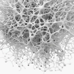 deep learning white background