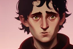 Portrait of Frodo by Jake Bartok