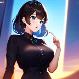 Clear Focus, High resolution, girl, background desert with atomic-bunker, extremely detailed digital painting, extremely detailed face,