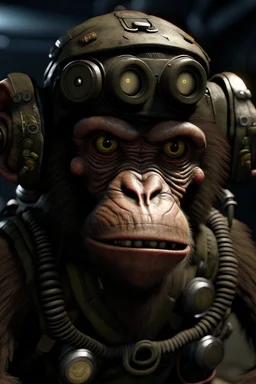 Photo realistic monkey bomb from call of duty zombies.