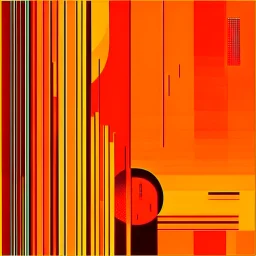 temp warming chart conspiracies, abstract art, offset orange pinpoint clusters, by Kandinsky and Victor Pasmore and Gabriel Pacheco, silkscreened mind-bending art, asymmetric, cigarette burns, violent orange and black color scheme, orange hues background