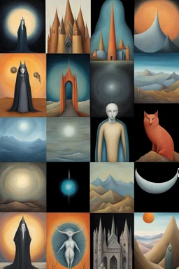 it is vast and you & I so small; by artist "Tracy Lee Stum"; by artist "chromogenic",by artist "Leonora Carrington Schloe";by artist "deep byzantine"; now now now