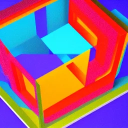 three-dimensional abstraction