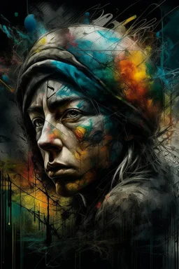 A ultra realistic poster having word sign as “street art ”, by Daniel Castan Carne Griffiths Andreas Lie Russ Mills Leonid Afremov, black background