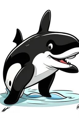 orca cartoon chiby