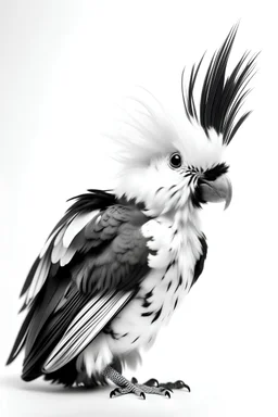 black and white on a white background pippo