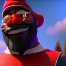 black Santa