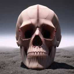 3d crystal skull portrait, simmetric eyes, ambient, ultra realistic photo, unreal engine, paloroid, 100mm --aspect ratio 1:1