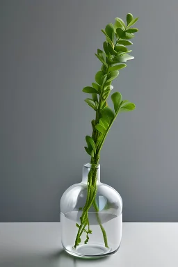 Aromatic glass vase