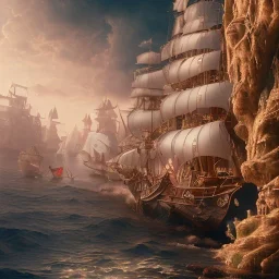 Pirate, 3D, Octane Render, high detailed, intricate details, perfect composition, beautiful detailed intricate insanely detailed octane render trending on artstation, 8 K artistic photography, photorealistic concept art, soft natural volumetric cinematic perfect light, chiaroscuro, award - winning photograph, masterpiece, raphael, caravaggio, greg rutkowski, beeple, beksinski, giger, perfect composition, beautiful detailed intricate insanely detailed octane render trendi