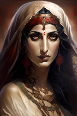 picture of Lilith as a middle eastern woman