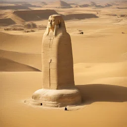 Communion With a 5000 Year Old Statue at Saqqara