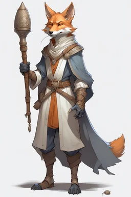 fox humanoid cleric dnd