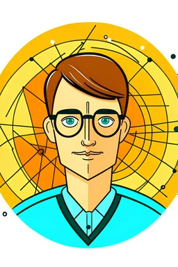 logo profile picture of a mathematics teacher